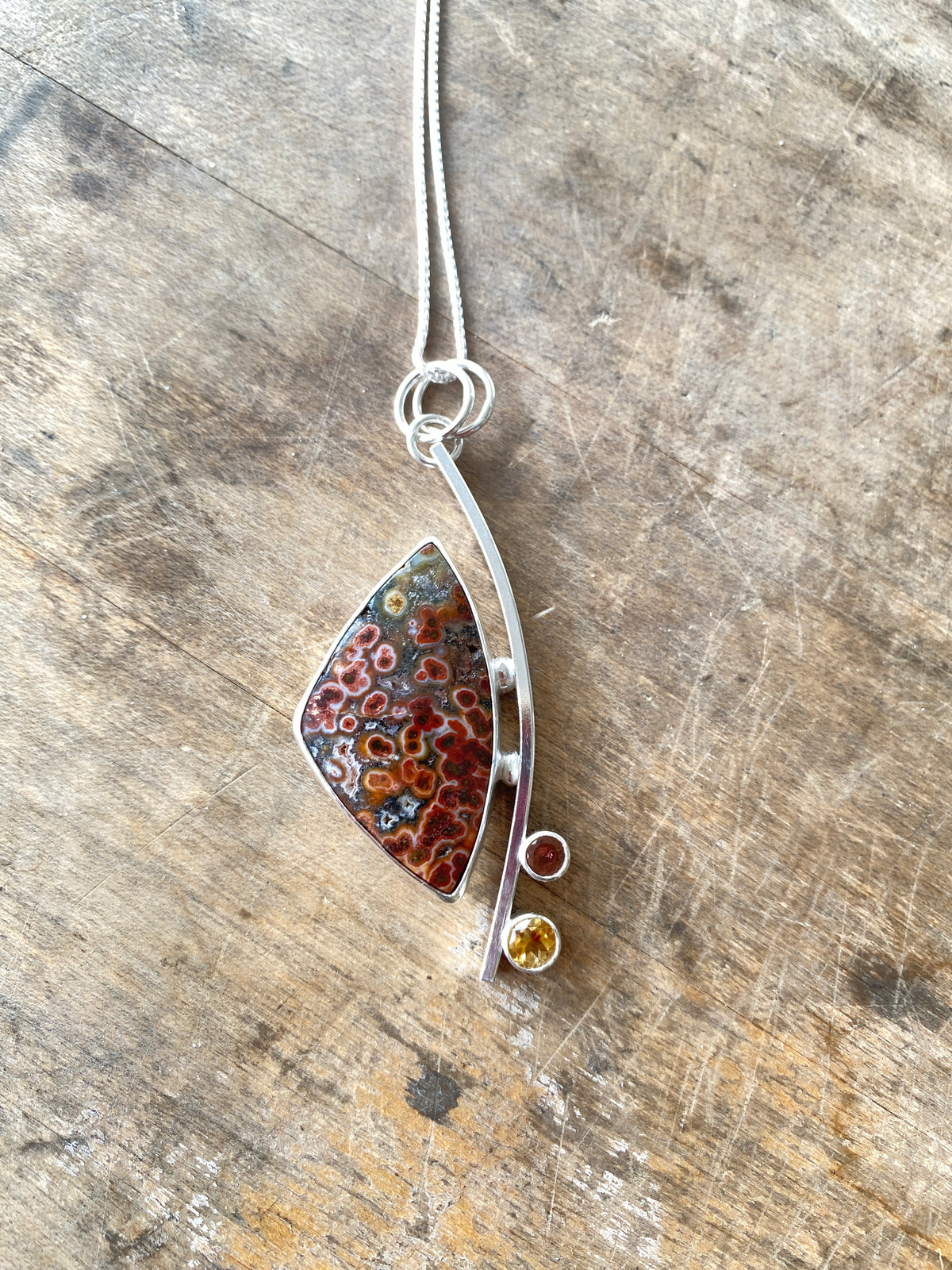Ascent Ocean Jasper Necklace