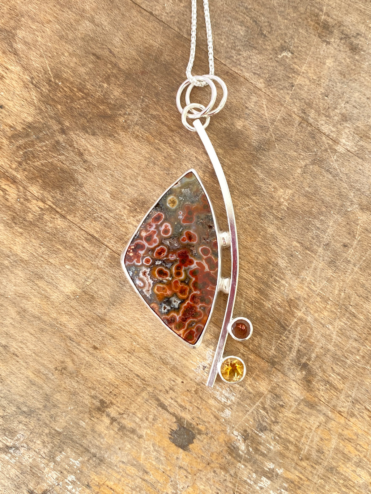 Ascent Ocean Jasper Necklace