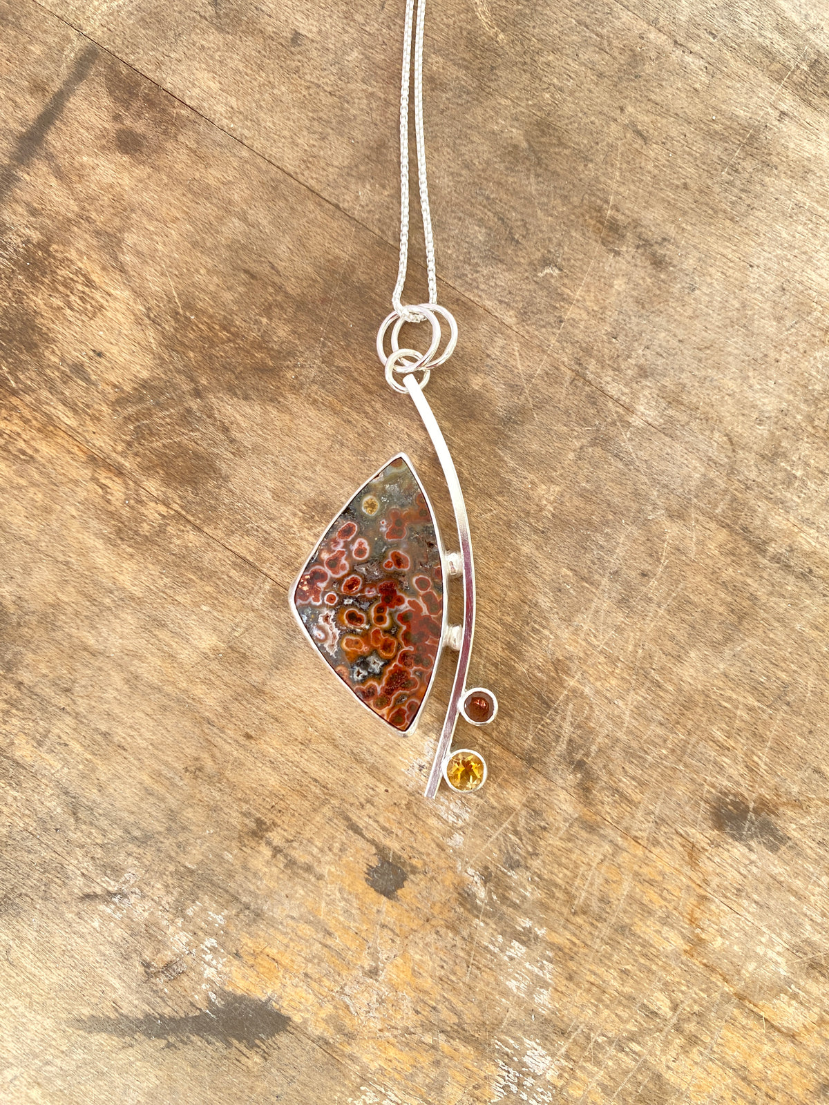 Ascent Ocean Jasper Necklace