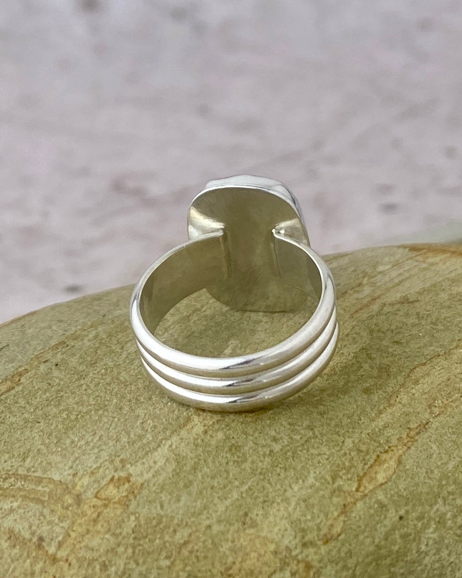 Echelon Opal Ring | Sterling Silver | Sz 6